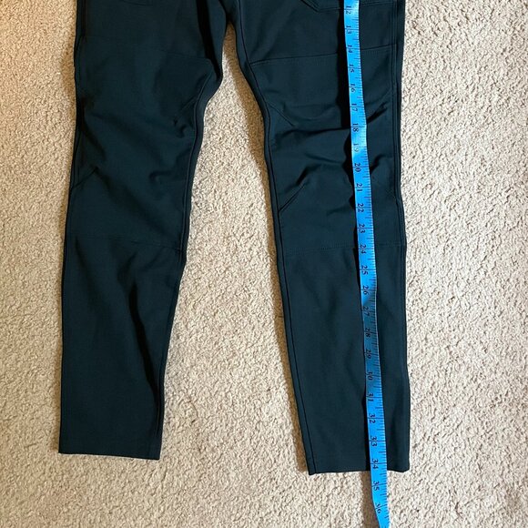 Carhartt *Force* Utility Knit Legging | Ink Green | XS Short (0/2) | Mid-Rise - Picture 3 of 13